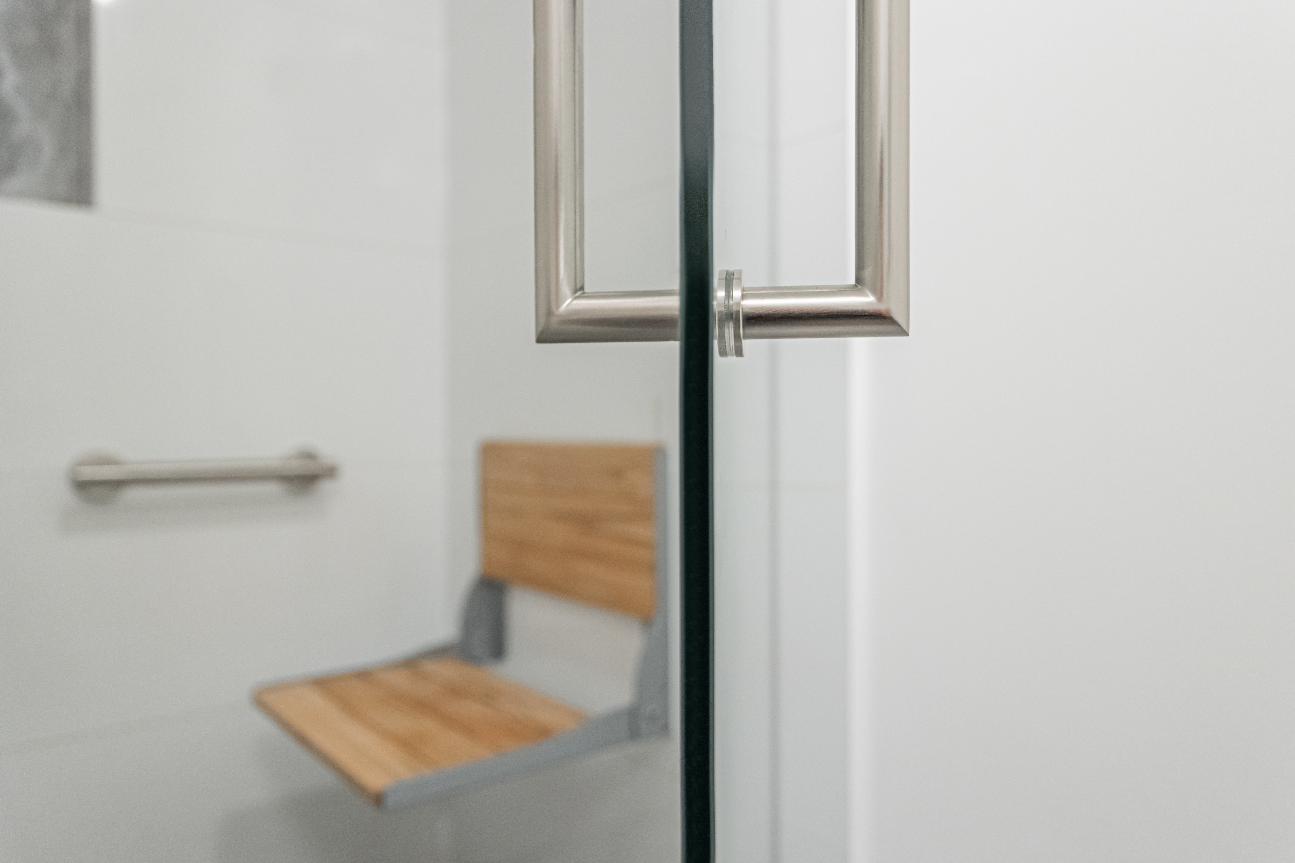 Vancouver shower custom shower seat