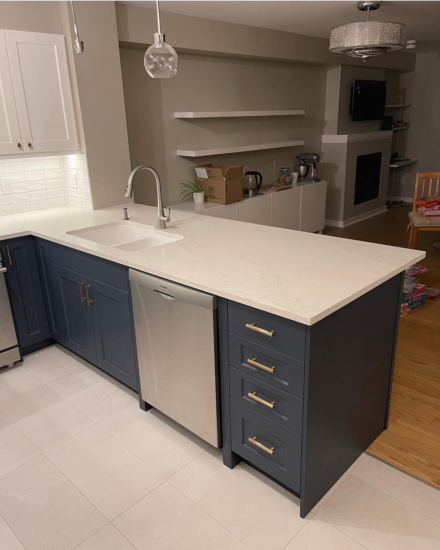 Statement kitchen cabinets