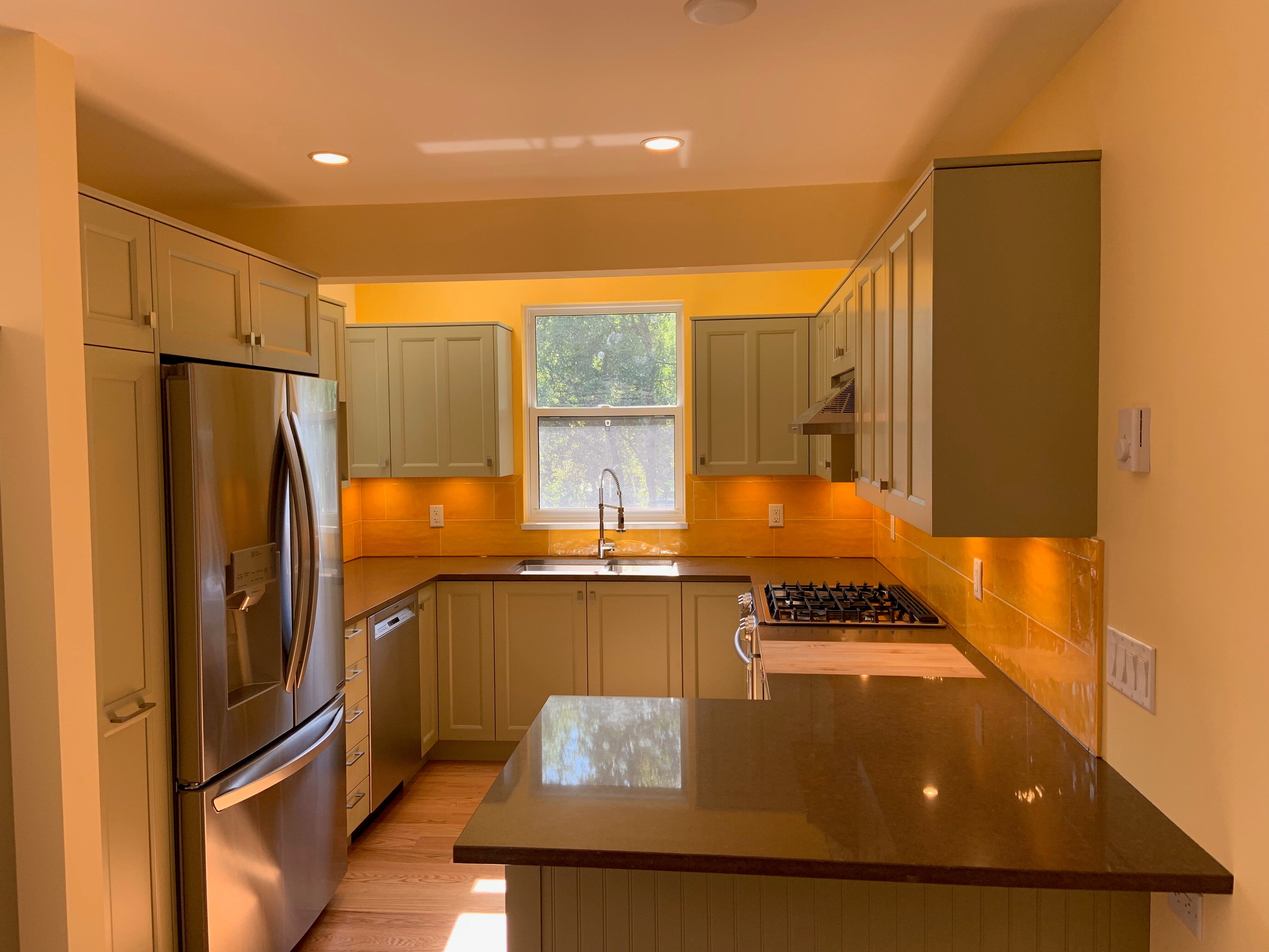 Warm vancouver kitchen