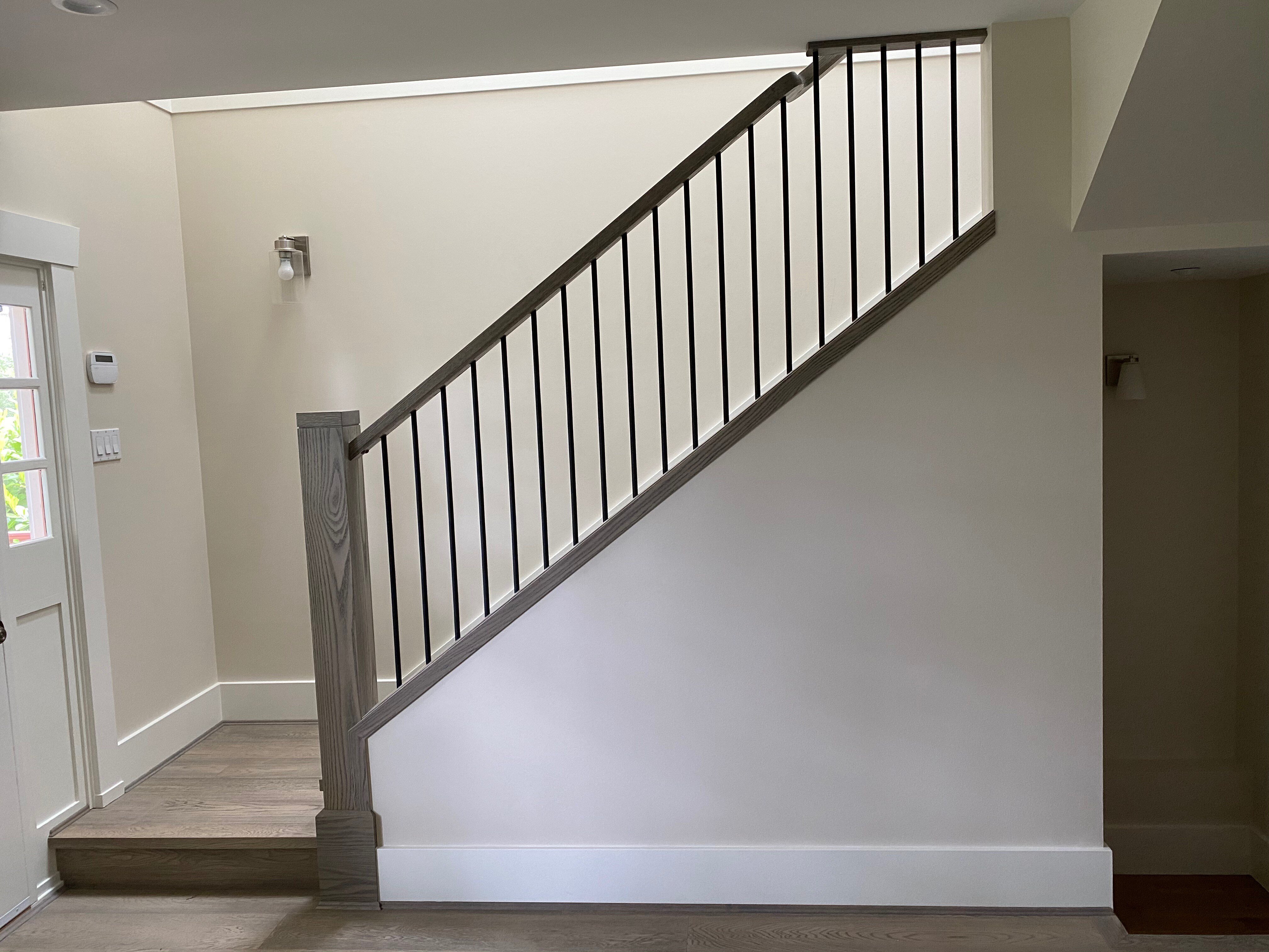 Staircase at front entry