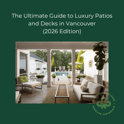 The Ultimate Guide to Luxury Patios and Decks in Vancouver (2026 Edition)